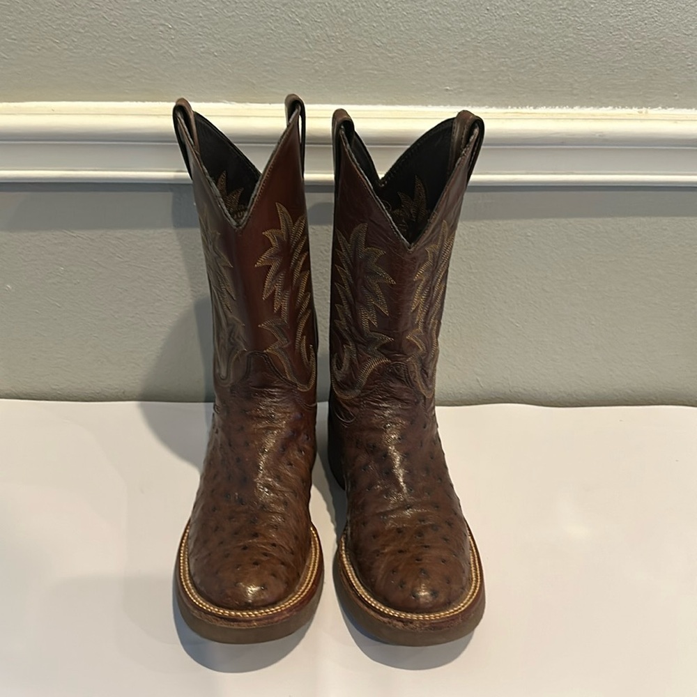 Mens crepe sole cowboy boots